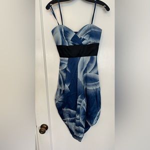 BCBG MaxAzria Satin Cocktail Dress, Size 0, NWT